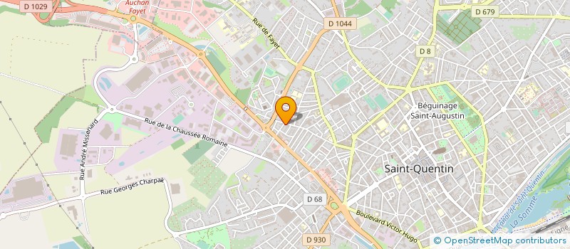 localisation de l'entreprise ELIOTT FLEURS SARL à SAINT-QUENTIN