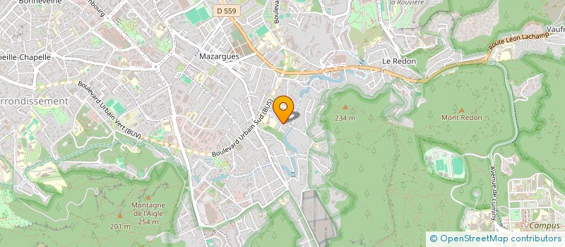 localisation de l'entreprise ELIP à MARSEILLE
