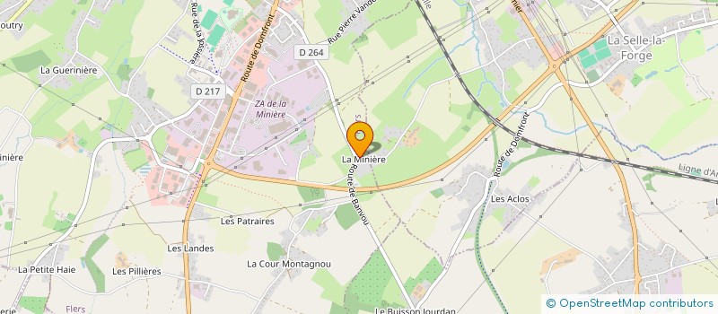 localisation de l'entreprise ELIPAULOU à FLERS