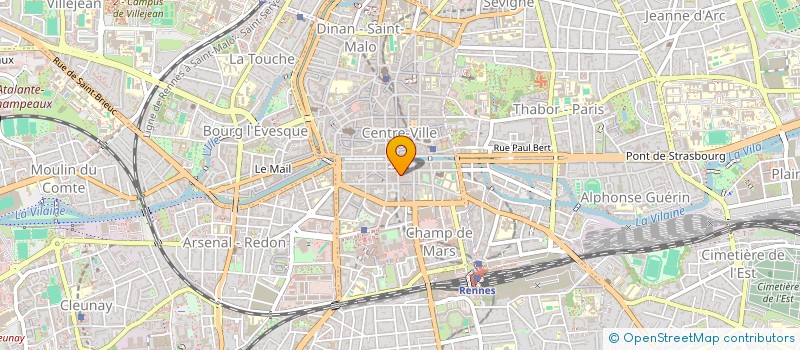 localisation de l'entreprise ELIPIAN à RENNES