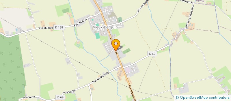 localisation de l'entreprise ELIPOL  VIEUX-BERQUIN