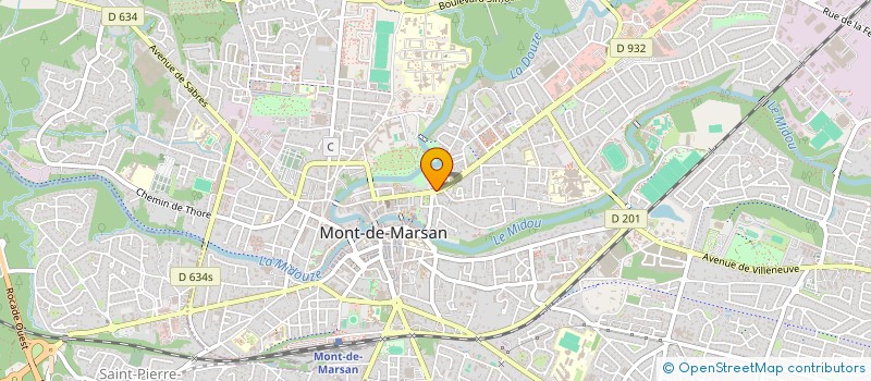 localisation de l'entreprise ELIPS  MONT-DE-MARSAN