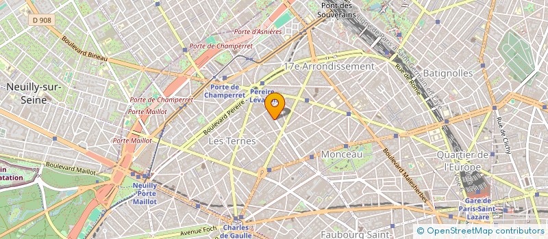 localisation de l'entreprise ELIPSIS SARL  PARIS