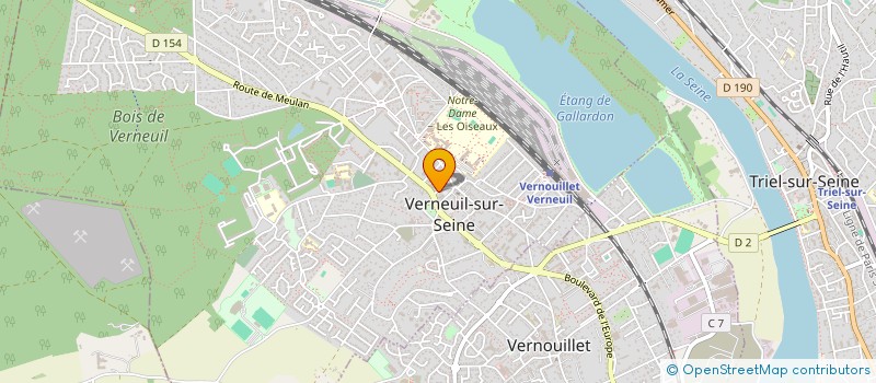 localisation de l'entreprise ELIPSTONE  VERNEUIL-SUR-SEINE