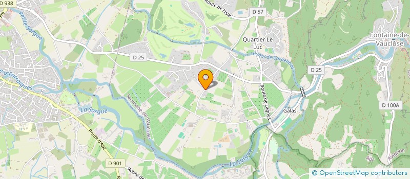 localisation de l'entreprise ELIRAY  SAUMANE-DE-VAUCLUSE