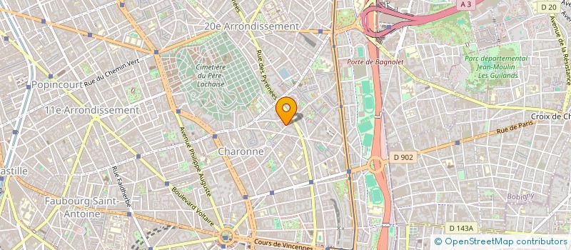 localisation de l'entreprise ELIRENCE  PARIS