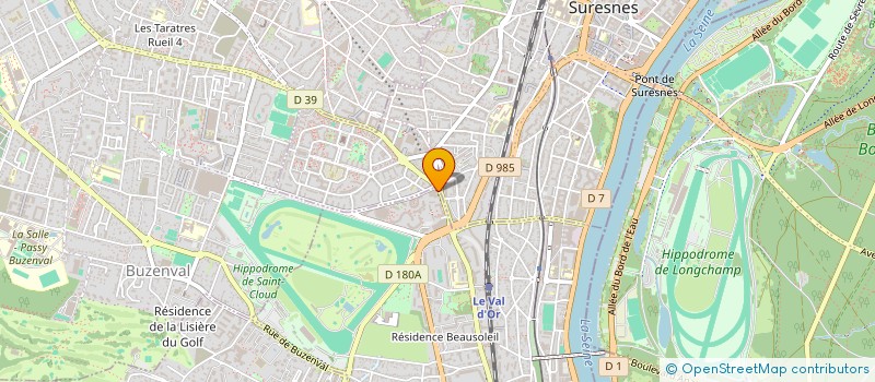 localisation de l'entreprise ELIS  SAINT-CLOUD