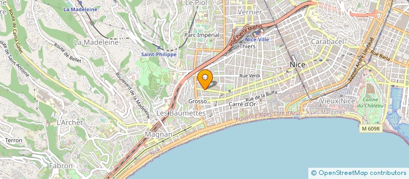 localisation de l'entreprise ELIS COMPANY  NICE
