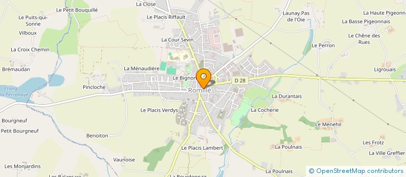 localisation de l'entreprise ELIS KEBAB  ROMILLE