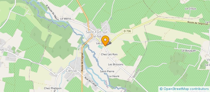localisation de l'entreprise ELIS PRESTATIONS SEVICES à SAINT-FORT-SUR-LE-NE