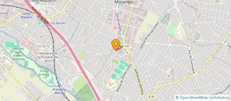 localisation de l'entreprise ELIS PREVENTION NUISIBLES à SAVIGNY-SUR-ORGE
