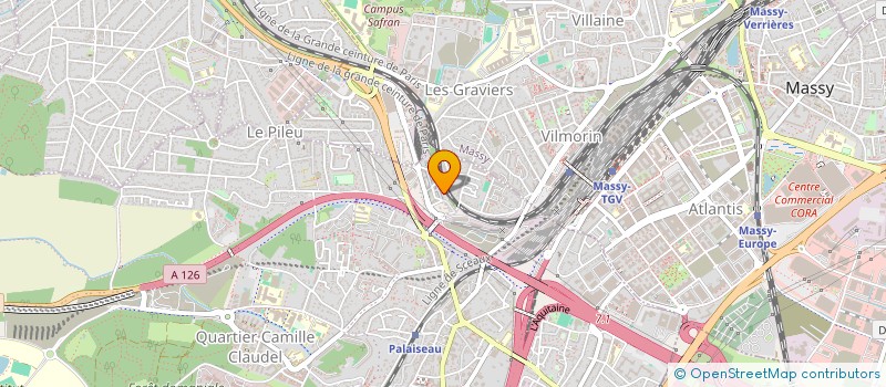 localisation de l'entreprise ELIS TECHNOLOGIES à PALAISEAU