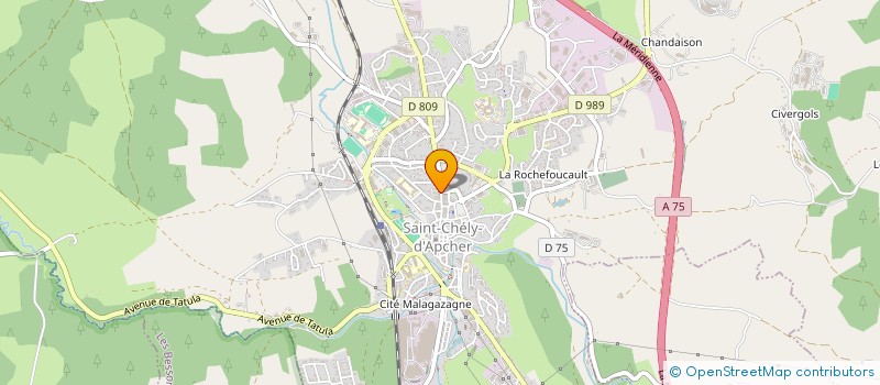 localisation de l'entreprise ELISA  SAINT-CHELY-D'APCHER