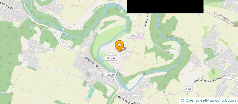 localisation de l'entreprise ELISA  QUINCAY