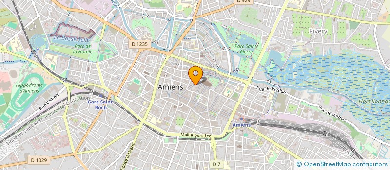 localisation de l'entreprise ELISA à AMIENS