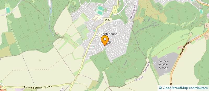 localisation de l'entreprise ELISA  VILLERUPT