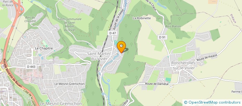 localisation de l'entreprise ELISA  SAINT-MARTIN-DU-VIVIER