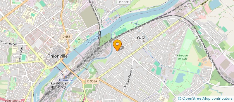 localisation de l'entreprise ELISA  OUDRENNE