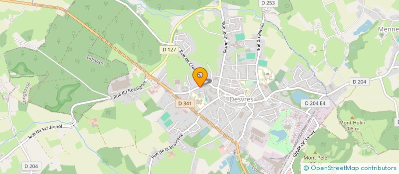 localisation de l'entreprise ELISA ACCARIE DUCROCQ  DESVRES