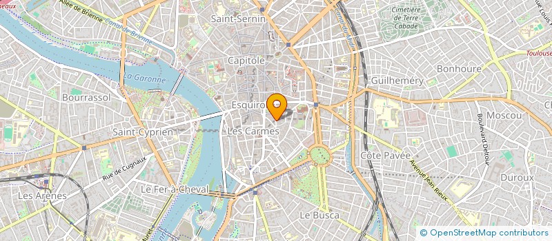 localisation de l'entreprise ELISA ANDUZE à TOULOUSE