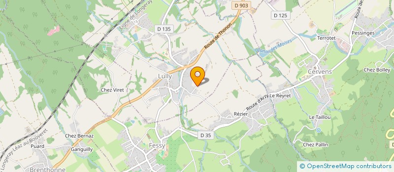 localisation de l'entreprise ELISA.DEV à THONON-LES-BAINS