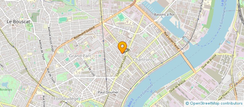 localisation de l'entreprise ELISA ENTRAIDE LIENS INDEPENDANCE SOUTIEN  ASSISTANCE  BORDEAUX