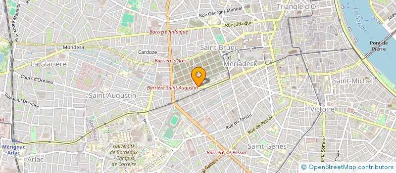 localisation de l'entreprise ELISA ET NICOLAS  BORDEAUX