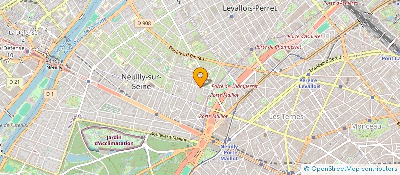 localisation de l'entreprise ELISA FAMILY à NEUILLY-SUR-SEINE