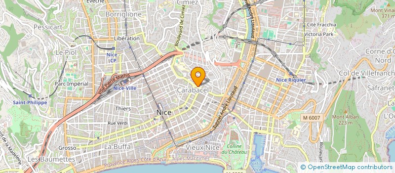 localisation de l'entreprise ELISA GOLDMAN  NICE