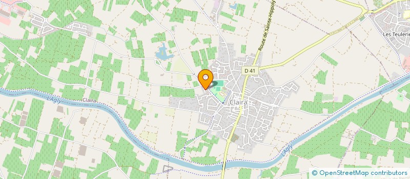 localisation de l'entreprise ELISA-MATTEO IMMO  CLAIRA