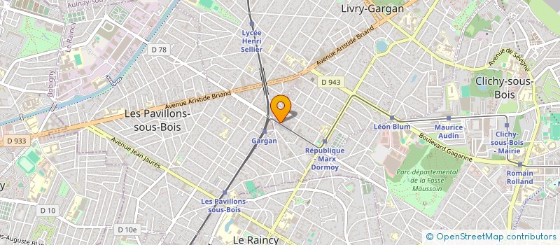 localisation de l'entreprise ELISA MD à LIVRY-GARGAN