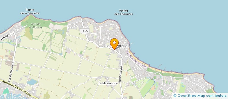 localisation de l'entreprise ELISA.NO à NOIRMOUTIER-EN-L'ILE