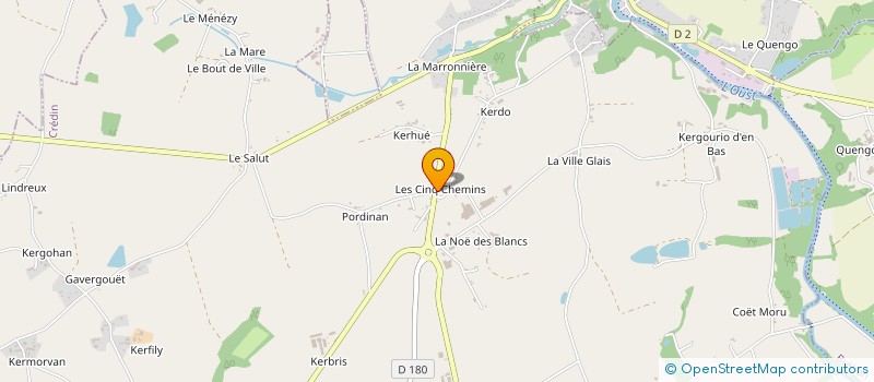 localisation de l'entreprise ELISA PRADO INVESTISSEMENTS  CREDIN