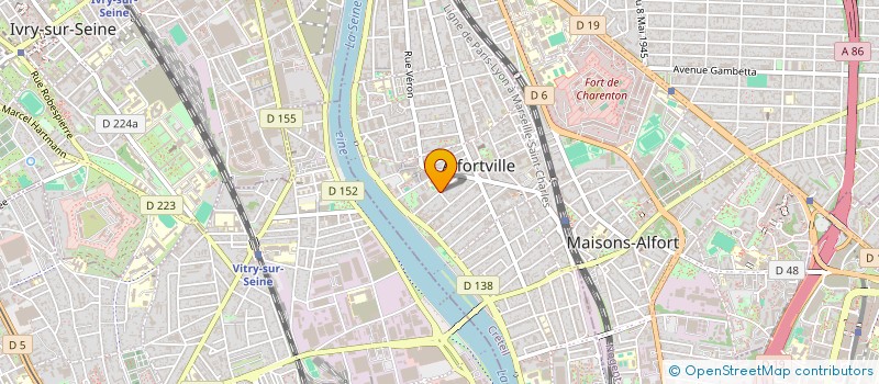 localisation de l'entreprise ELISA64  ALFORTVILLE