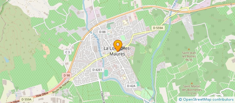 localisation de l'entreprise ELISABETH  LA LONDE-LES-MAURES