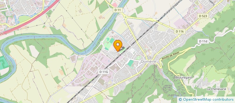 localisation de l'entreprise ELISABETH  DOMENE