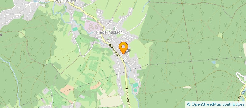 localisation de l'entreprise ELISABETH COIFFURE  NIEDERHASLACH