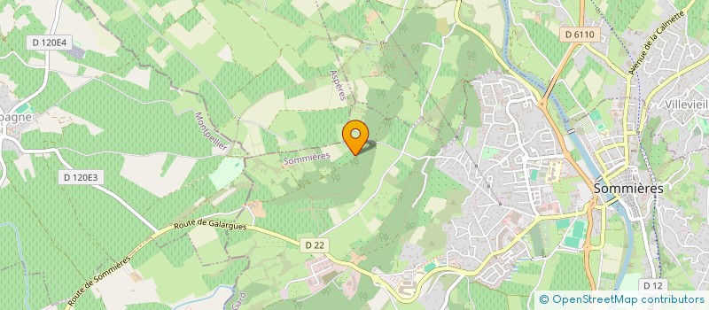 localisation de l'entreprise ELISABETH ET FRANCOIS JOURDAN WINES  SOMMIERES