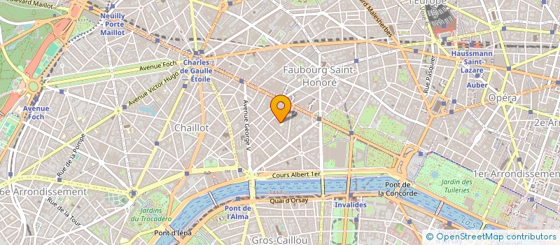 localisation de l'entreprise ELISABETH FILMS à PARIS