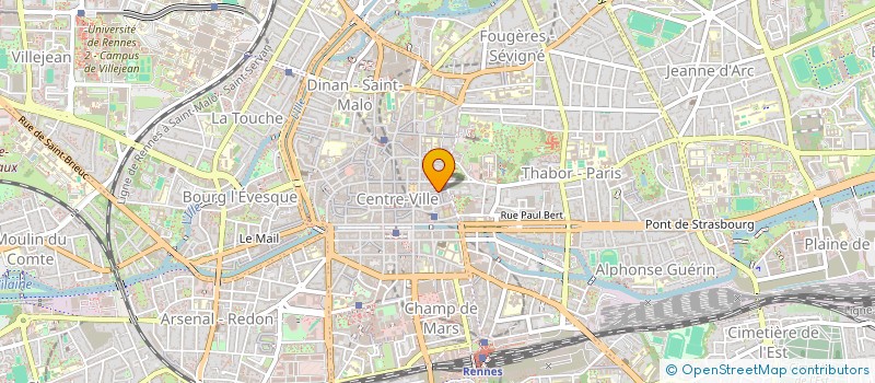 localisation de l'entreprise ELISABETH LUMINEAU  RENNES