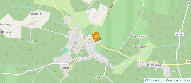 localisation de l'entreprise ELISAMATHIS  LANDIRAS