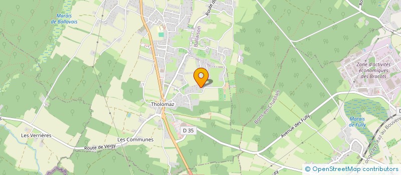 localisation de l'entreprise ELISAUMA  LOISIN