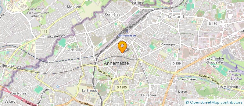 localisation de l'entreprise ELISAURETINA  VILLE-LA-GRAND