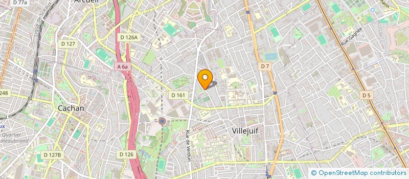 localisation de l'entreprise ELISE à VILLEJUIF