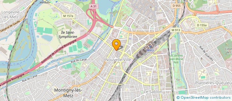 localisation de l'entreprise ELISE  METZ