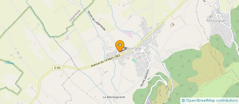 localisation de l'entreprise ELISE à MASSAGUEL