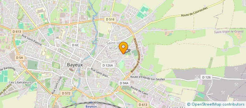 localisation de l'entreprise ELISE  SAINT-VIGOR-LE-GRAND