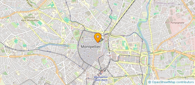 localisation de l'entreprise ELISE.B à MONTPELLIER