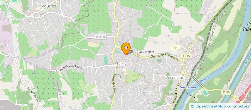localisation de l'entreprise ELISE FRANCILLON SPFPL à CHARLY