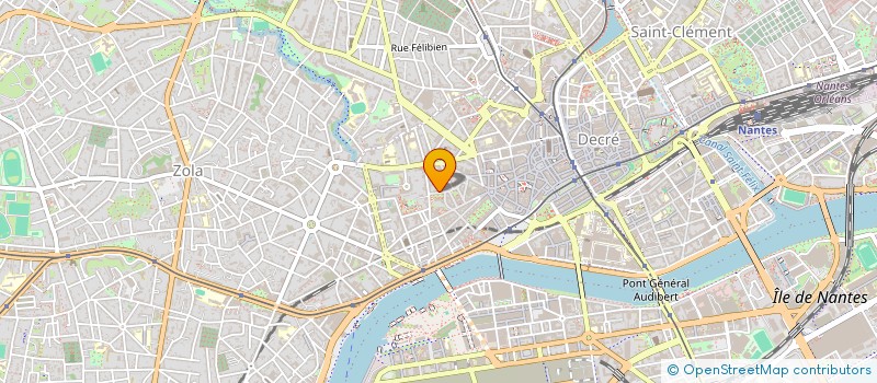 localisation de l'entreprise ELISE.H  NANTES
